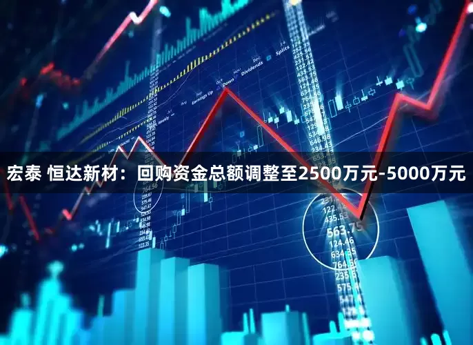 宏泰 恒达新材：回购资金总额调整至2500万元-5000万元