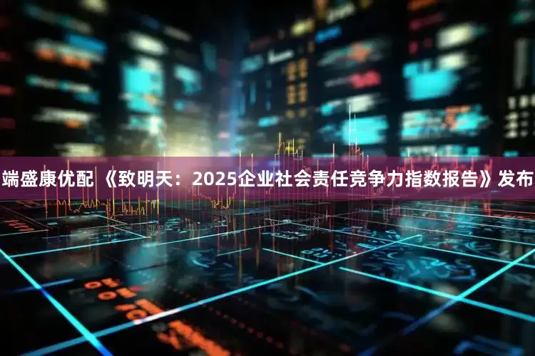 端盛康优配 《致明天：2025企业社会责任竞争力指数报告》发布